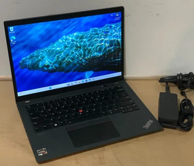 Lenovo ThinkPad T14 Gen 3 AMD Ryzen 7 Pro 6850U, 16GB RAM, 512GB SSD, Táctil Foto 1 de 4