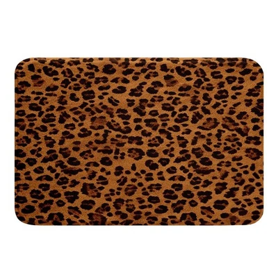 Ковры леопардовые для ванной 20 x 32 дюйма гепард коврики для душа ванны анималистический принт B... - Изображение 1 из 4