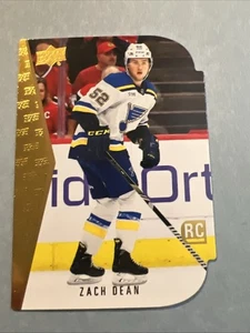 2024/25 Upper Deck Serie 2 Rookie Troquelado RDT-20 Zach Dean Blues - Imagen 1 de 2