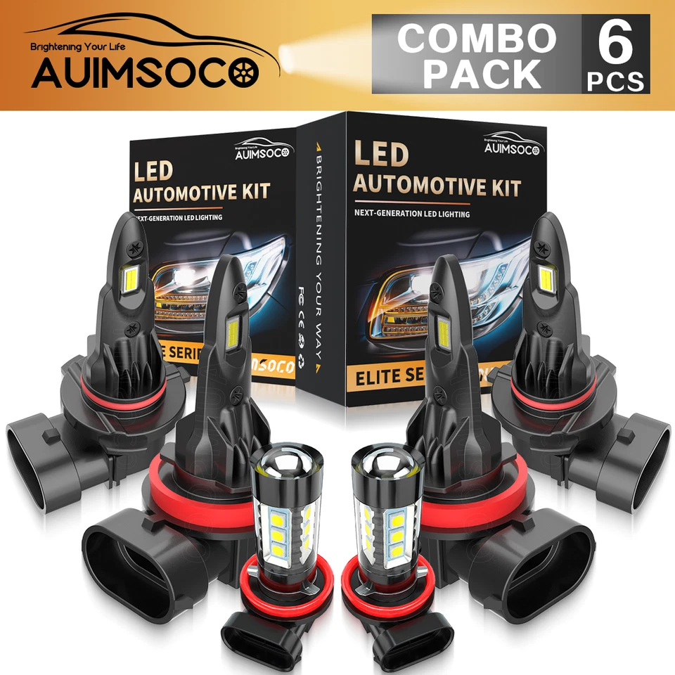 Faro LED + luz antiniebla para Chevrolet Equinox LT deportivo utilitario 4 puertas 2010-218 Foto 1 de 4