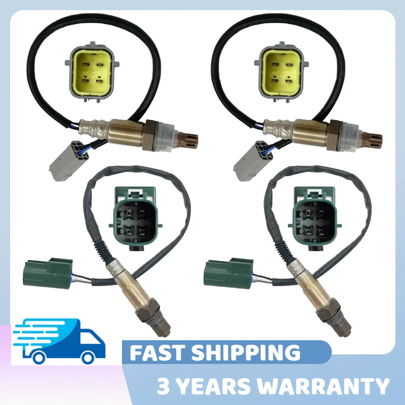 Set of 4 Up+Downstream O2 Oxygen Sensor For Nissan Pathfinder 5.6L V8 2008-2012 - Image 1 of 4