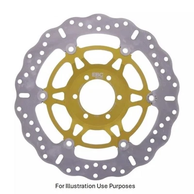 Disco de freno delantero EBC S/Steel Float Cont X FRHS para Yamaha FZR 400 RR 3TJ1 1994 Foto 1 de 2