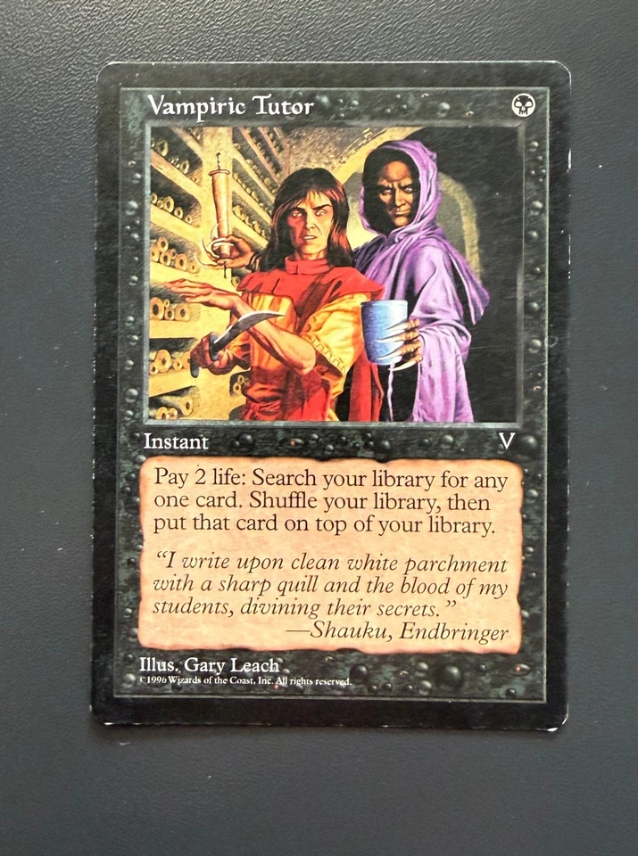 Vampiric Tutor Visions Regular MTG Magic Gathering - Image 1 of 2