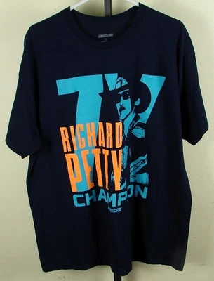 Camiseta Richard Petty 7X Champion The King Azul Talla XL Foto 1 de 4
