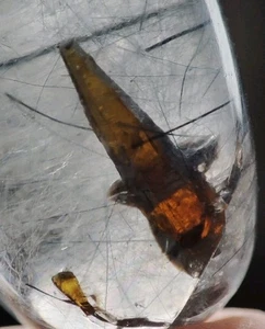 Rare Parisite-Ce Perfect Crystal Inside the QaurtzNice Growth-Zagi Mountain,Pak. - Picture 1 of 7