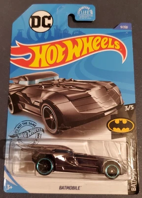 Hot Wheels DC Batmobile Batman 3/5 Chrome - Image 1 of 4