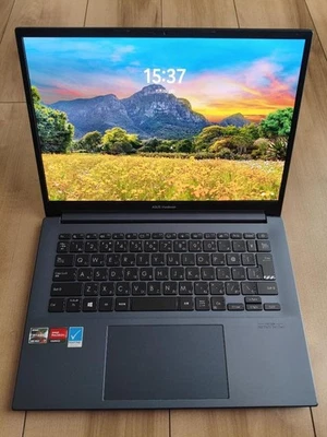 Asus Vivobook 14 OLED M3401Q Ryzen 7-5800H 3.2GHz SSD 256GB RAM 8GB Win 11 Home - Image 1 of 4