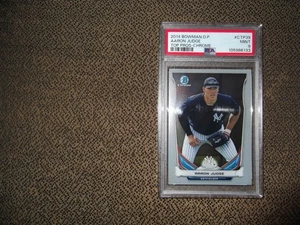 2014 BOWMAN CHROME DRAFT PICKS AARON JUDGE TOP PROSPECTS RC PSA 9 - Picture 1 of 2
