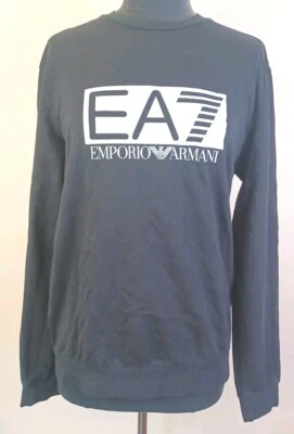 Sudadera negra Armani EA7 Emporio Visibility Logo XL (G) Foto 1 de 4