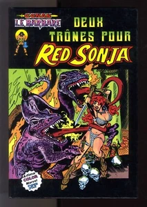 CONAN LE BARBARE n°6 deux trônes pour Red Sonja AREDIT 1ère série cartonné - Imagen 1 de 3
