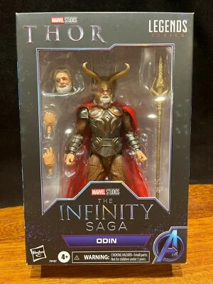 Figura de acción MARVEL LEGENDS ODIN 6" THOR THE INFINITY SAGA - GARANTIZADO COMO NUEVO Foto 1 de 4