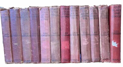 Leo Edwards 13 Books JERRY TODD 8 & POPPY OTT 4 & ANDY BLAKES 1,  1925-1938 Foto 1 de 4