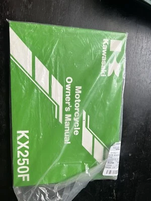 Kawasaki KX250F 2008 manual del propietario de motocicleta: 99987-1472 Foto 1 de 4