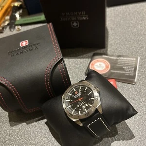 Swiss Military Hanowa Swiss Made Mens Watch Brand New Boxed And Papers - Picture 1 of 23