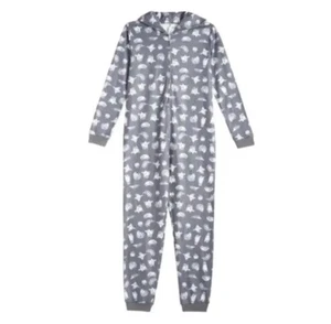 Mono Taylor Swift Meredith + Olivia Pijama Capucha Gato GRIS Talla XS - Imagen 1 de 7