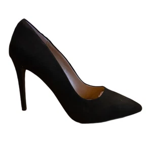 Call It Spring Black Suede Pumps - Picture 1 of 5