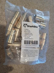 SharkBite 25pc 3/4" x 3/4" M SWEAT Adapter - UC608LF - Picture 1 of 3