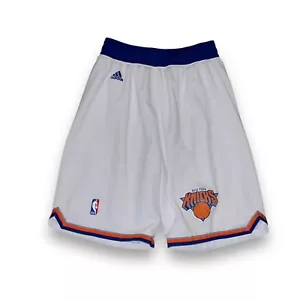 Adidas NBA New York Knicks 100% Authentic Home Basketball Shorts Size M Men - Picture 1 of 9