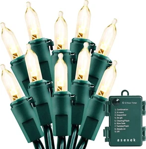 Christmas Lights - Battery Operated String Lights 50 LED String Lights Mini Ligh - Picture 1 of 7