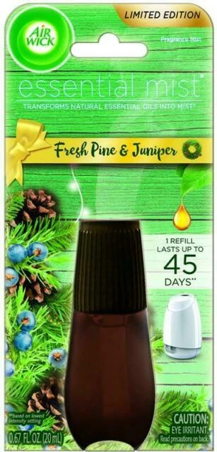 Air Wick Essential Mist Diffuser - Fresh Pine & Juniper, 0.67oz