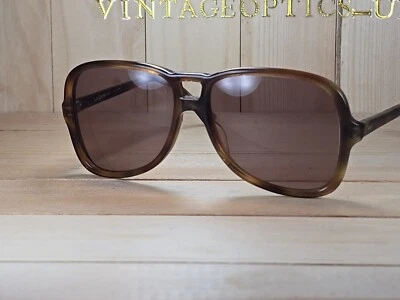 S.M. Marco de gafas Sheratun vintage años 60 con caparazón de tortuga Foto 1 de 4