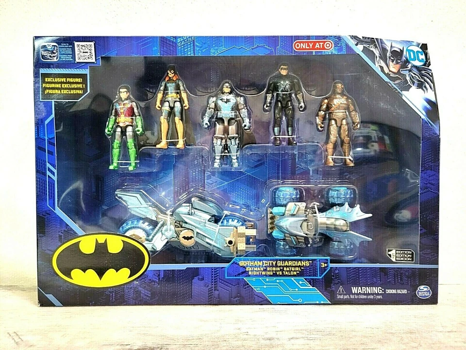 DC Batman GOTHAM CITY GUARDIANS 2021 Pack of 7 Spin Master Target Exclusive  - Image 1 of 4