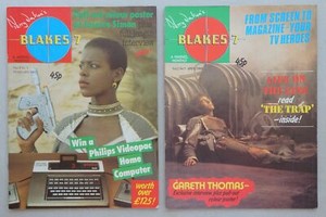 Blakes 7 comic #5 and #7 (1982) FN/VF (phil-comics)