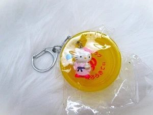 HELLO KITTY VINTAGE KEYCHAIN GOTOCH PINPON ONSEN CLUB HOT SPRINGS SUPER RARE - Picture 1 of 2