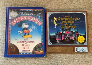 The Wonderful World Of Disney Beloved Stories & Art Of Animation Lot Of 2 Books - Picture 1 of 12