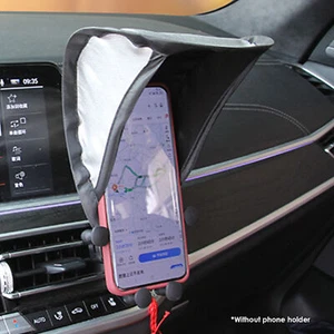 Cell Phone Sun Shade Cover Sun Shield Mount Phone Holder Stand Phone Clip Handle - Photo 1 sur 8