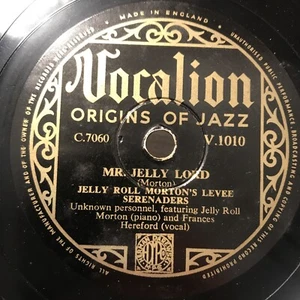 Jelly Roll Morton - Vocalion 1010 - 78 rpm - Mr Jelly Lord / Midnight Mama - Picture 1 of 5