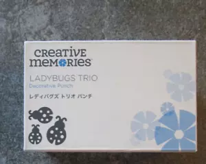 Creative Memories Ladybugs Trio Decorative Punch NEW 2023 Ltd Ed Lady bug/bugs - Picture 1 of 2