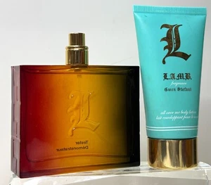L.A.M.B. by Gwen Stefani   100 ml EDP perfum L LAMB + Body Lotion 75 ml - Picture 1 of 2
