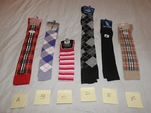 1 Pair of High Quality Over the Knee / Knee High Socks - 6 Designs Size 4-6/7 - Picture 1 of 3