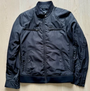 Diesel Men’s Jacket Black Size M Stylish & Lightweight Biker Style - Picture 1 of 13