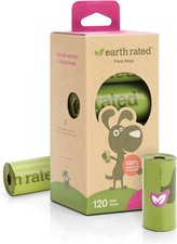 Earth Rated Biosingle60 9 x 13 inch Dispensers with Poop Bags for Dogs, Lavender