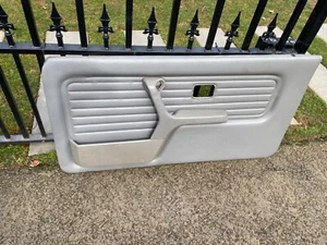 BMW E30 Coupe Grey Gray  Right Passenger Door Panel 84-91 318is 325es 325is - Picture 1 of 5