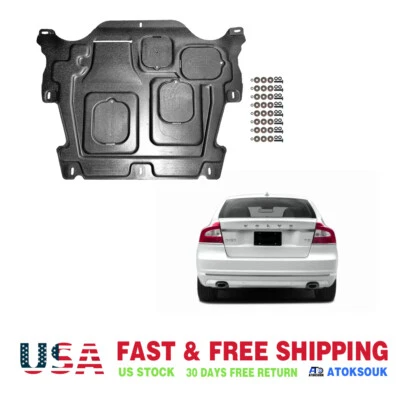 Thick Engine Splash Shield For Volvo S80 2012-2016 Front Engine Guard Hard Foto 1 de 4