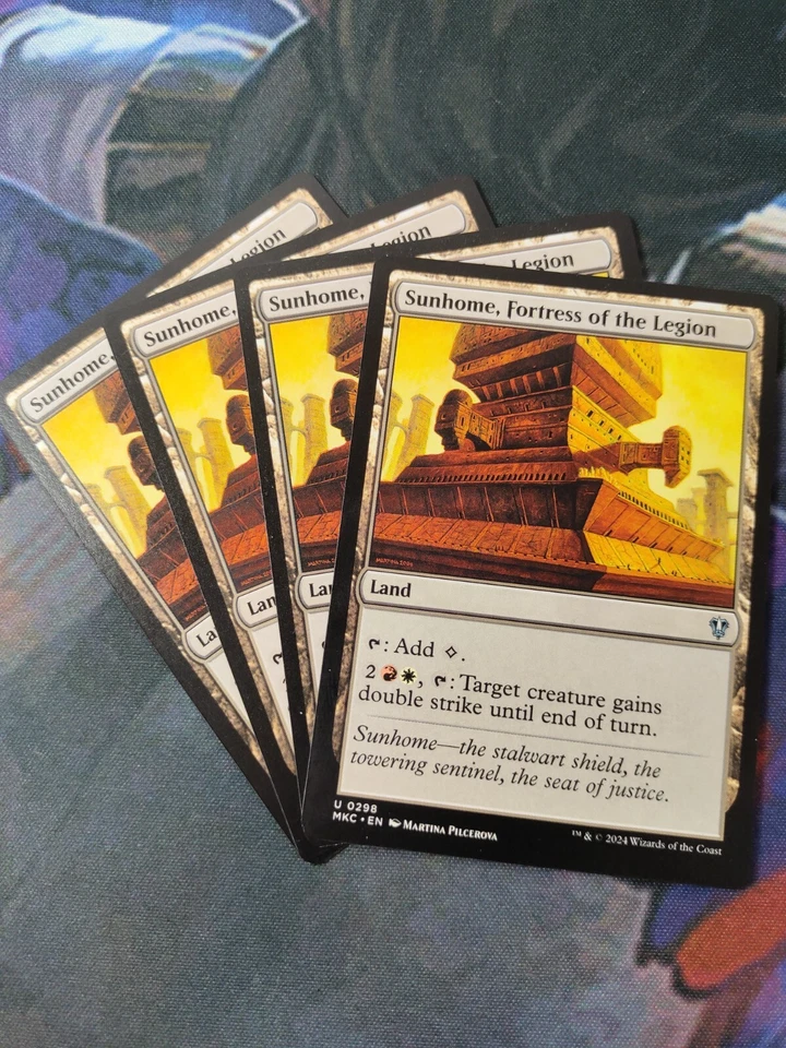 Sunhome, Fortress of the Legion x 4 | 7% Off 2+ | Karlov Manor | NM | MTG - Image 1 of 1