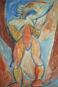 Picasso Lithographie Größe 38,5 x 28,5 cm ! Signiert, limitiert, - Bild 1 von 5