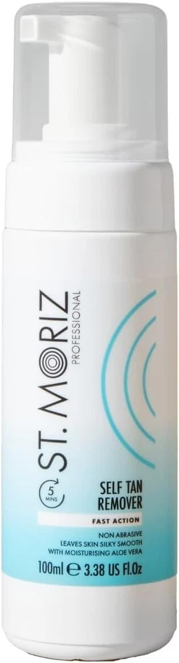 ST. MORIZ St Moriz Professional Self-Tan Remover Foam Removes Old Fake Tan in 5 Minutes UK