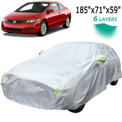 Cubierta de coche para Honda Civic 2001-2014 exterior transpirable protección solar a prueba de polvo Foto 1 de 4
