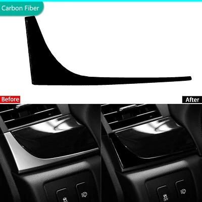 Cubierta de panel de tablero de instrumentos negro brillante para piano para Lexus GS GS350 2012-20 Foto 1 de 4