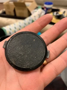 Vintage Coastar 49mm Lens Cap Black Hong Kong Spring Loaded Camera Photography - Picture 1 of 4