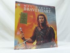Braveheart SEALED Mel Gibson LASERDISC Widescreen Brand New w/hype sticker