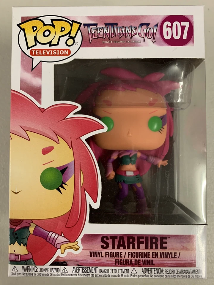 Starfire 607 ~ Teen Titans Go! ~ Vinilo Funko Pop ~ Televisión + PROTECTOR GRATIS Foto 1 de 4