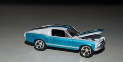 1967 FORD MUSTANG CUSTOM '67 DIECAST MODEL CAR 1/64 LIMITED EDITION GREENLIGHT - Image 1 of 3