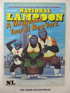 National Lampoon Humor Magazine Februar 1985 fehlgeführte Tour durch New York - Bild 1 von 3