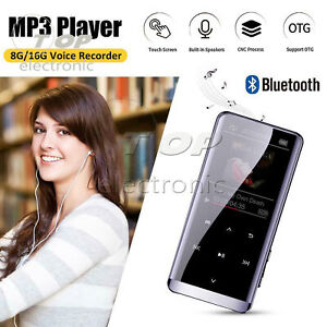16GB bluetooth MP3 Player HIFI Sport Music Speakers MP4 Media FM Radio Recorder