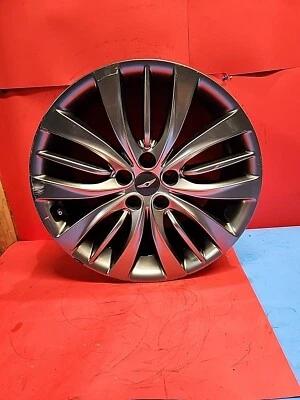 Llanta trasera Hyundai Genesis G80 2015 2016 2017 2018 2019 19" de fábrica OEM Foto 1 de 4